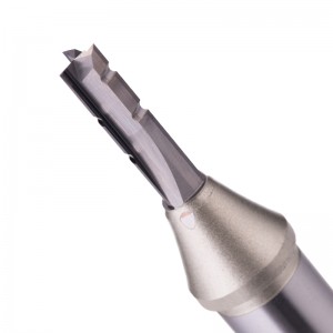 Fengke TCT Straight CNC Router Bits With Staggered Teeth For Drilling Hole