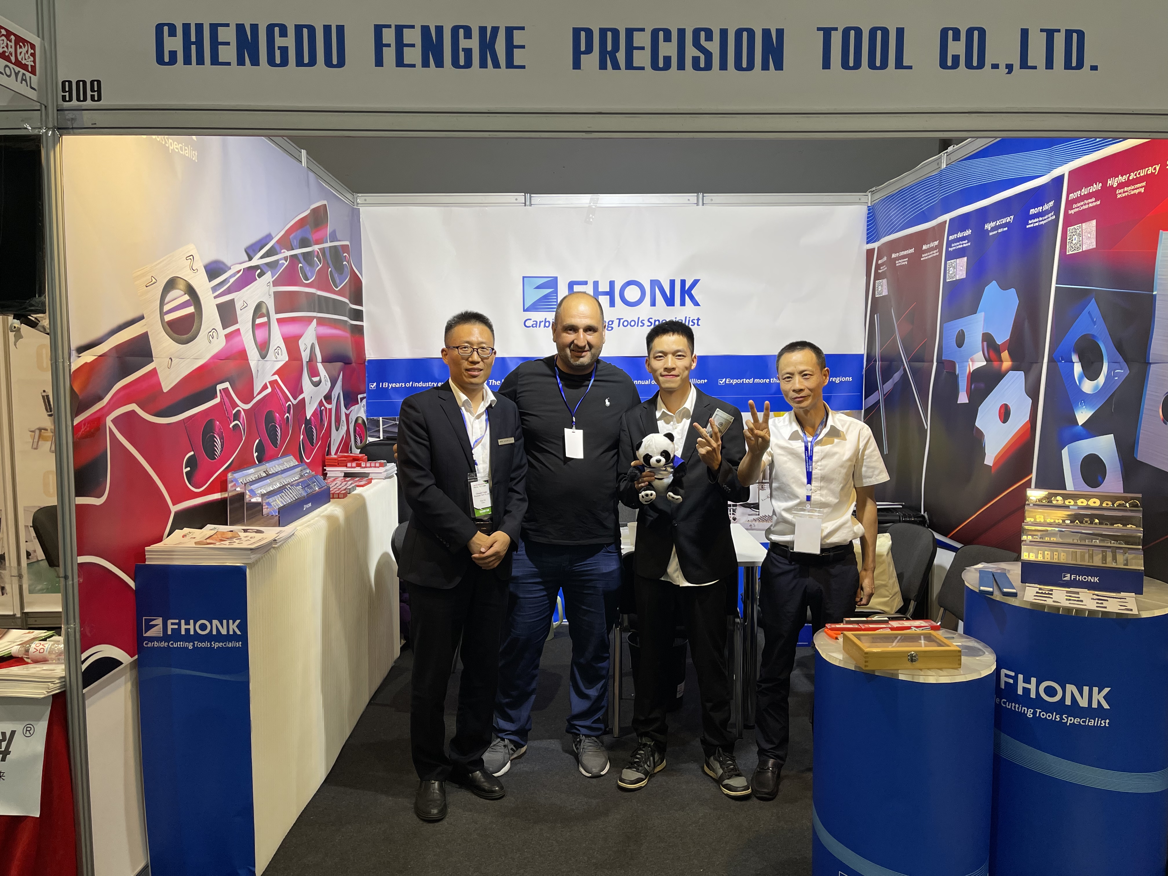 FHONK Shines at FIW 2024, Showcases Precision Tools and Expands Customer Base